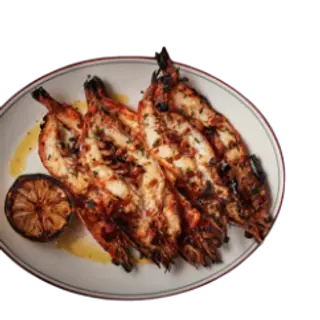 Char Grilled King Prawn