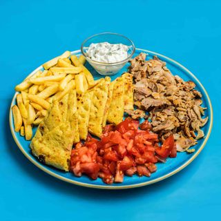 Piatto gyros di pollo