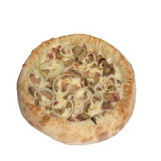 Pizza Carbonara Con Cebolla (40 Cm. Aprox.)