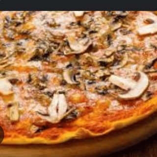 Pizza Margarita Con Champiñón Pequeña