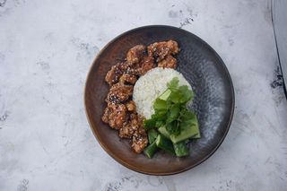 Курица с апельсиновым соусом