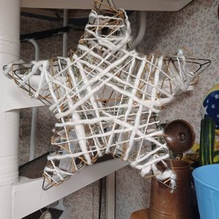 Stella illuminata con led