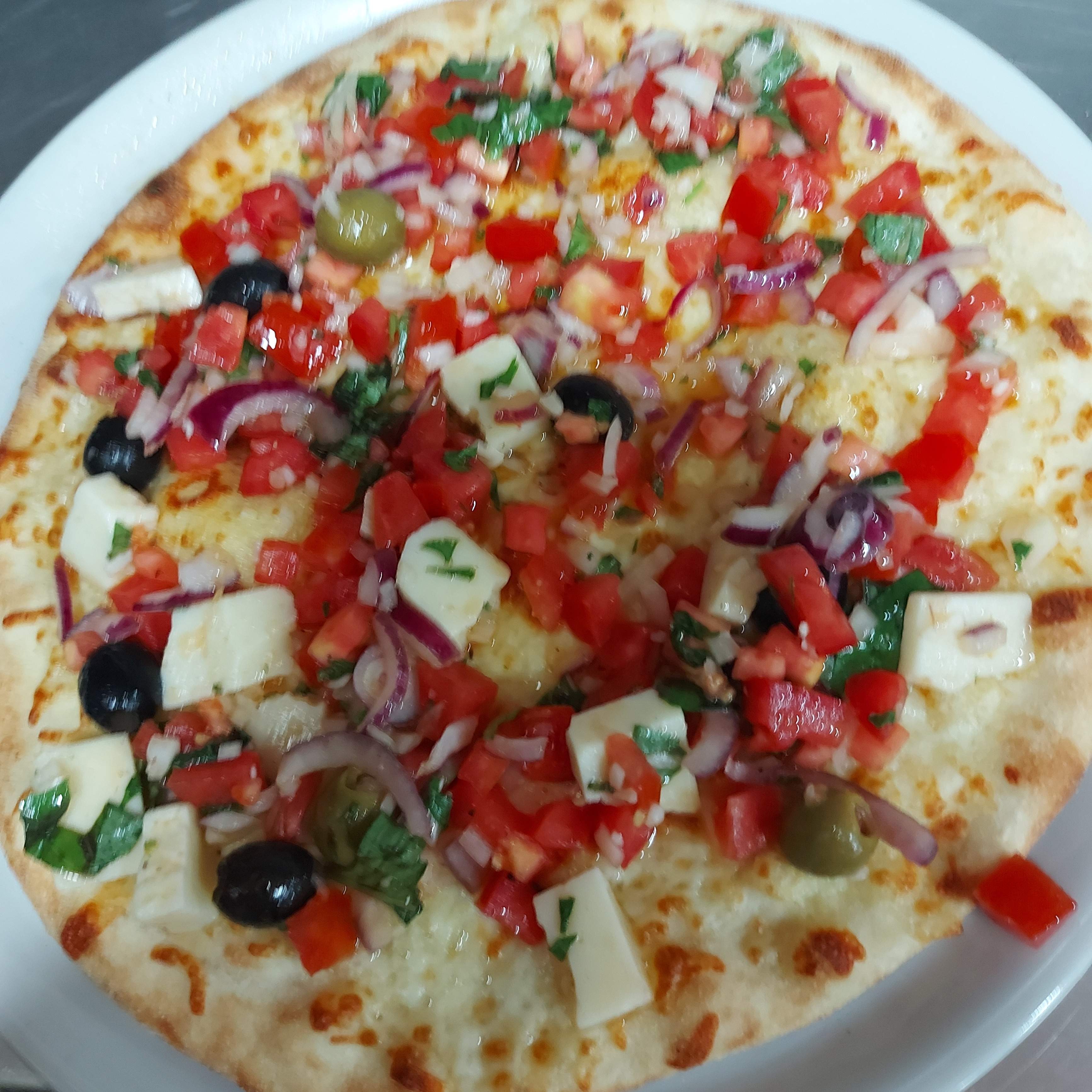 40 Pizza De Bruschetta (26 Cm.)