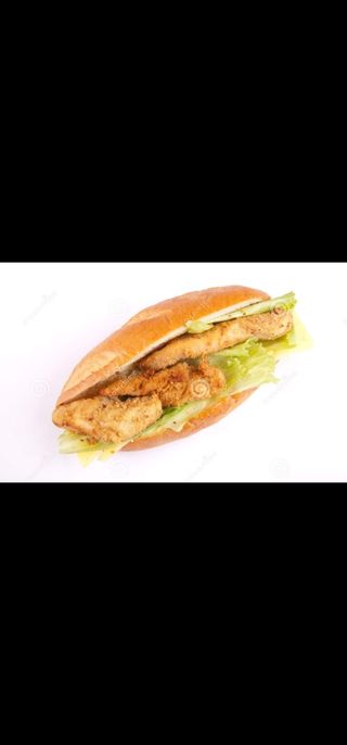 sandwich chicken crispy