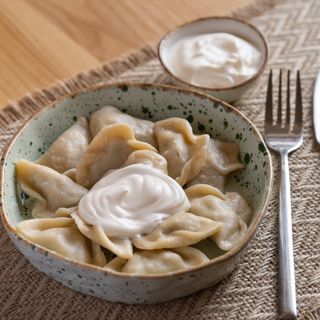 Вареники картопля з печінкою (200/50 г)