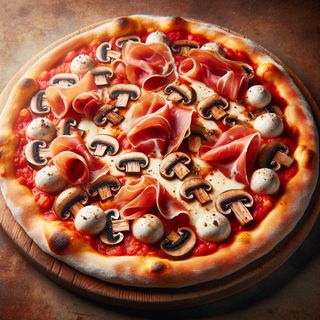 Pizza Prosciutto E Funghi Ø 30cm