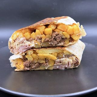 Burrito burger
