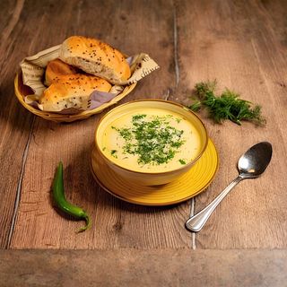 Ciorbă de pui a la grec