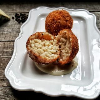 Supplì cacio e pepe