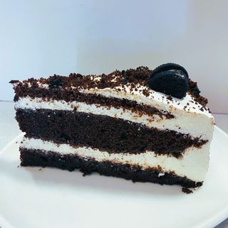 Porción tarta Oreo style