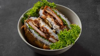 Sushi Burger Kurczak Panko