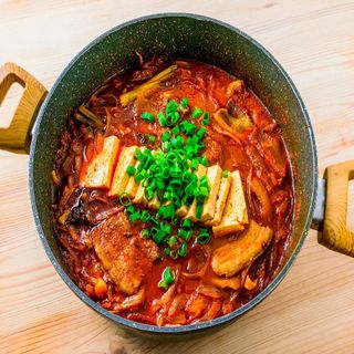 Sopa de kimchi con panceta