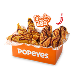 Box 3 Tiras + 3 Alitas Candy BBQ