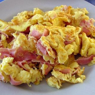 Huevos Revueltos Con Jamón