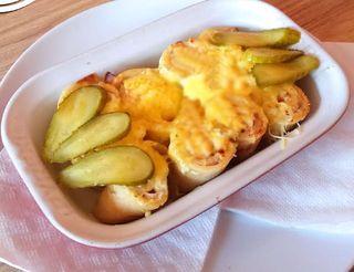 Zapečene palačinke sa šunkom 350gr