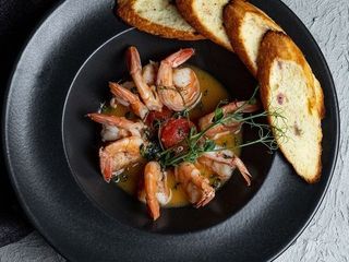 Креветки у білому вині (150/100g)