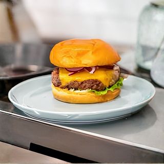 ბურგერი ქათმის ხორცით