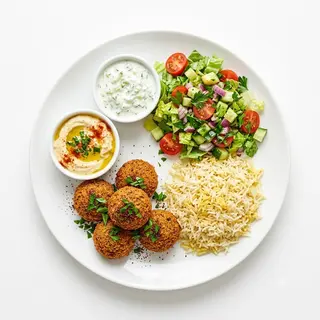 Plato De Falafel