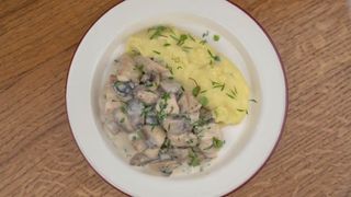 Фрикасе с курицей