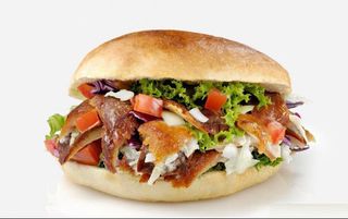 Menù panino kebab