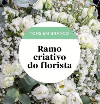 Ramo Fúnebre em Tons Branco
