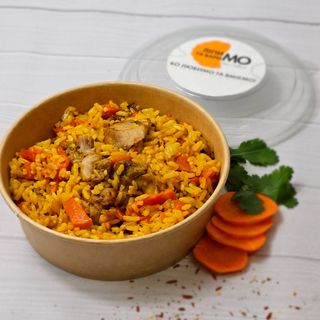 Плов з куркою 350 грам (Страва заморожена)