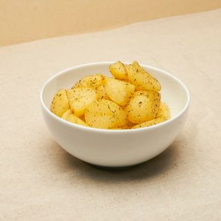 Cartofi copti cu marar