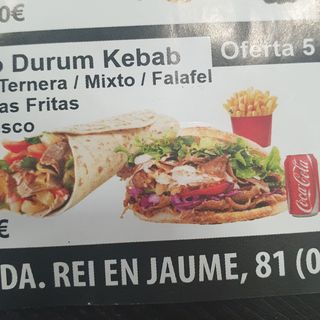 Pita o durum kebab