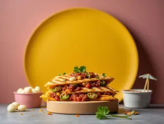Quesadilla 30cm Nacho&Jalapeno
