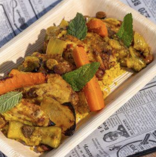 Alitas Morunas Con Couscous