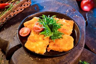 Жареный сулугуни