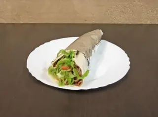 126. Piadina kebab