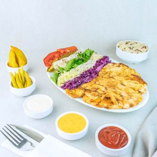 Farfurie mica cu orez pui