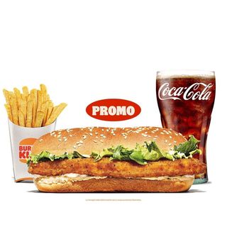 Promo Chicken Royale, Patatine Large e Coca-Cola Large