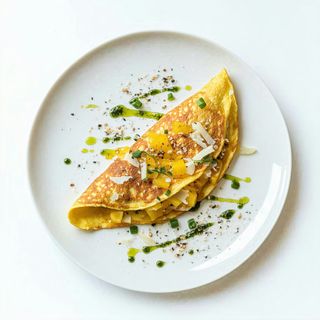 Omletă cu caşcaval