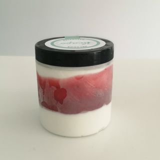 **HELADO DE TARTA DE QUESO CON FRAMBUESA 250ML**