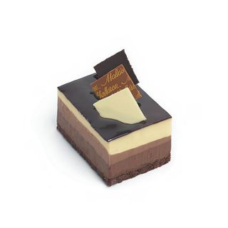 Postre tres chocolates