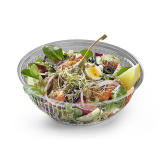 Sałatka z łososiem