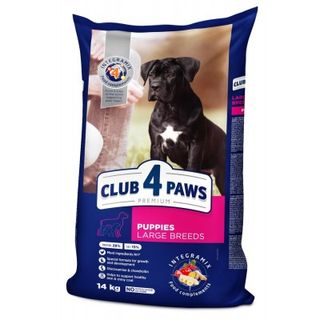 Club 4 Paws Premium сухий корм для цуценят великих порід Курка