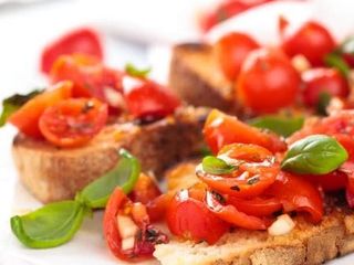 Bruschetta pomodoro e olio - 2 pezzi