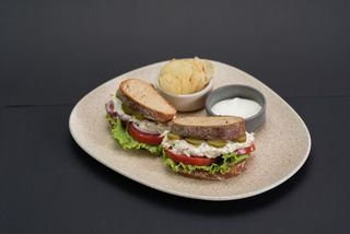 Pulled chicken sendvič