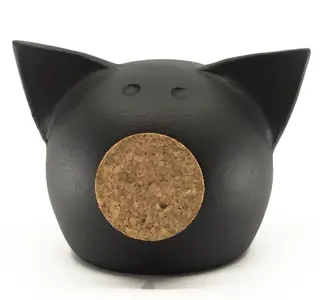 Pusculita ceramica Chalk Collection XS Black (XS)