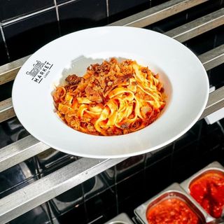 Fettuccine all'Amatriciana