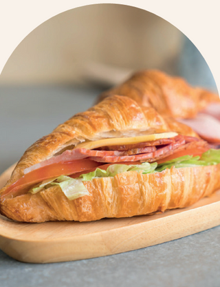 Croissant Jambon Fumé