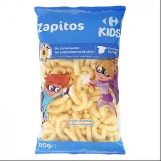 Aperitivo De Maíz Zapitos Carrefour Kids 80 Gr.