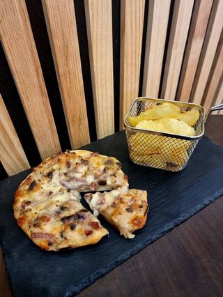 Pizza Carbonara Mini