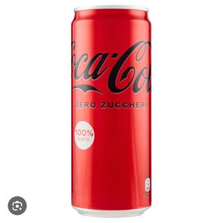  Coca cola zero lattina 330ml
