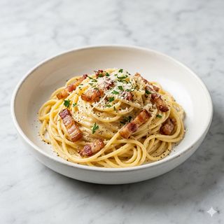 Spaghetti A La Carbonara