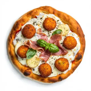 Pizza speciale crocco pizza
