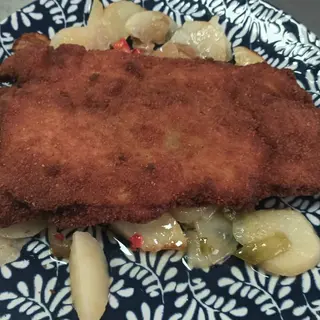 Mini cachopo de pollo 